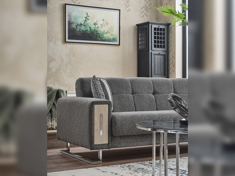 Loft Sectional Sofa in Grey - 200-SER-LOF-PINAR18-S