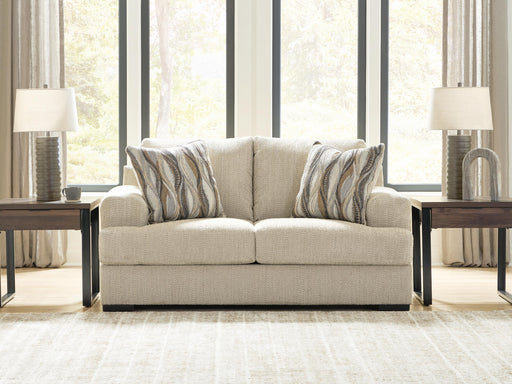 Lofwood Oatmeal Loveseat - PC6960535