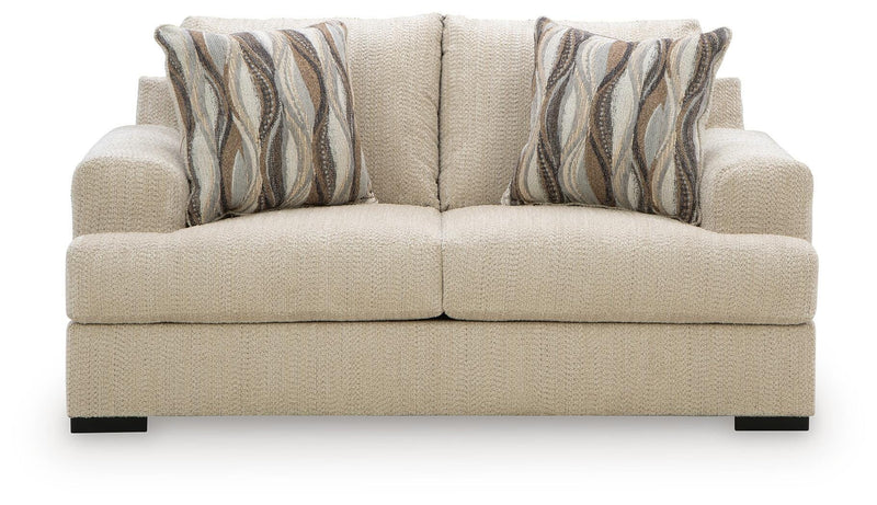 Lofwood Oatmeal Loveseat - PC6960535