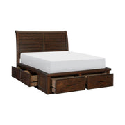 Logandale Brown Sleigh Storage Platform Bedroom Set - DMV FurnitureBedroom Set