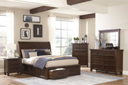 Logandale Brown Sleigh Storage Platform Bedroom Set - DMV FurnitureBedroom Set