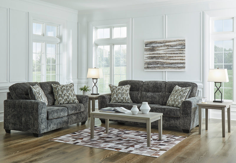 Lonoke Gunmetal Living Room Set - DMV FurnitureLiving Room Set