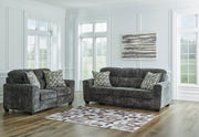 Lonoke Gunmetal Living Room Set - DMV FurnitureLiving Room Set