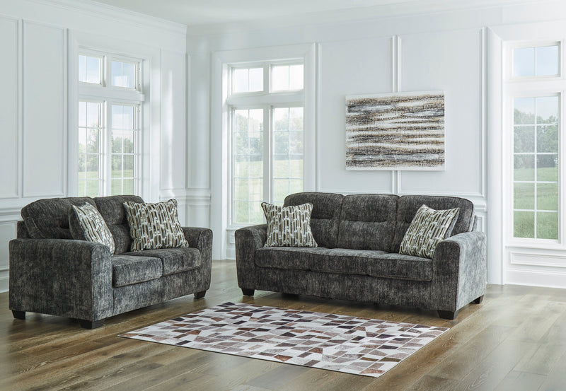 Lonoke Gunmetal Living Room Set - DMV FurnitureLiving Room Set