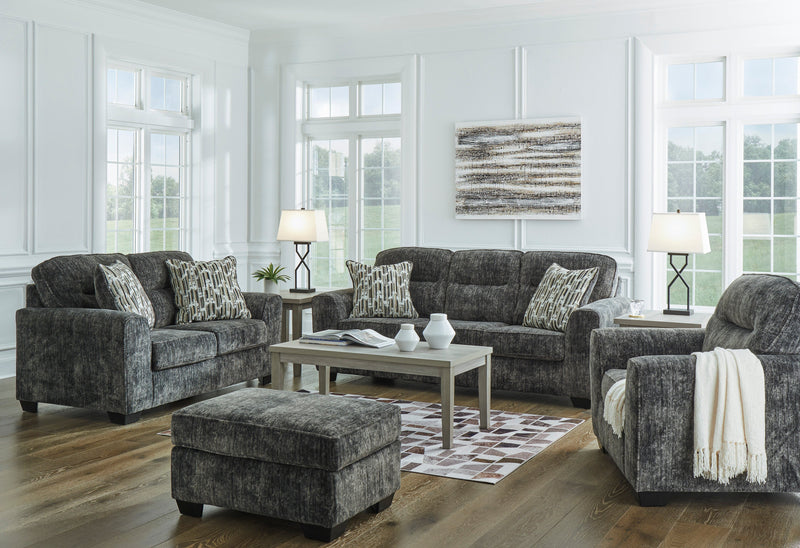 Lonoke Gunmetal Living Room Set - DMV FurnitureLiving Room Set