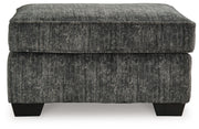 Lonoke Gunmetal Loveseat, Oversized Chair and Ottoman - 50504U10