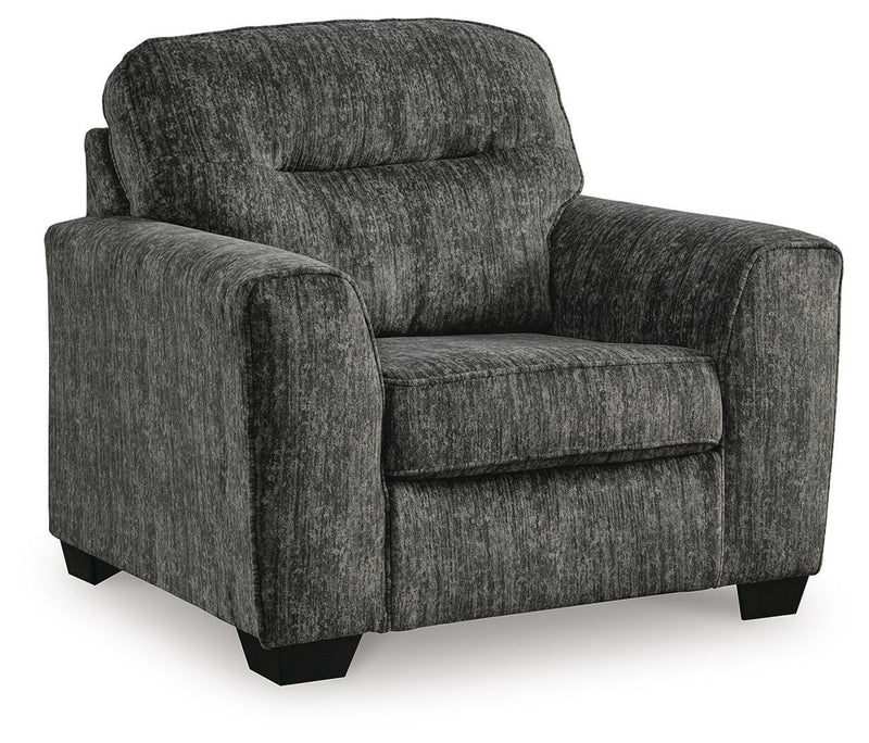 Lonoke Gunmetal Sofa and Oversized Chair - 50504U11