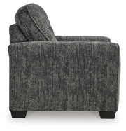Lonoke Gunmetal Sofa and Oversized Chair - 50504U11