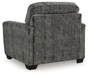 Lonoke Gunmetal Sofa and Oversized Chair - 50504U11