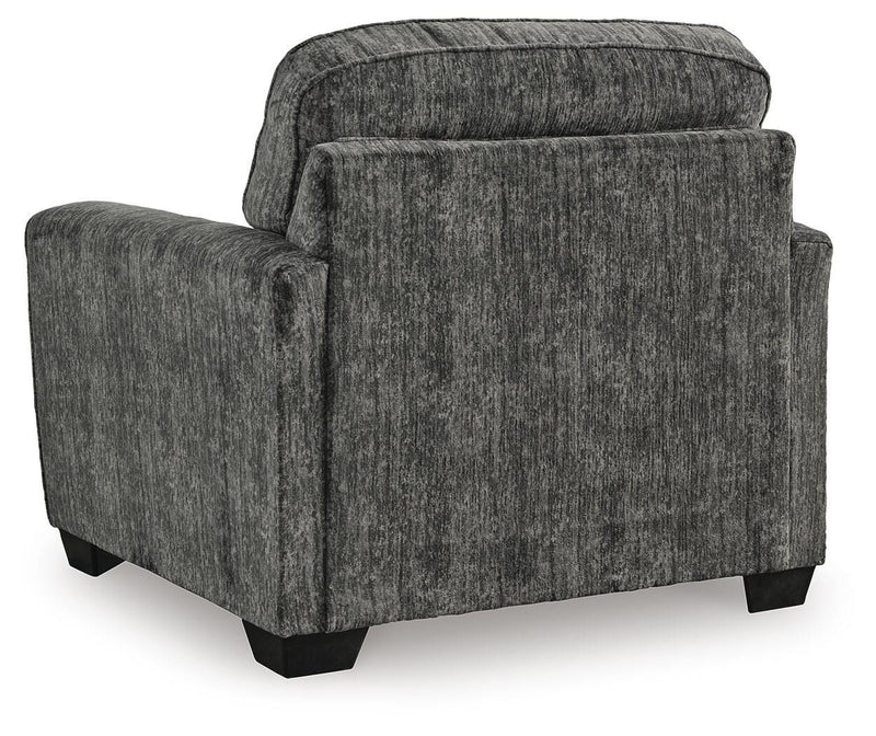 Lonoke Gunmetal Sofa and Oversized Chair - 50504U11