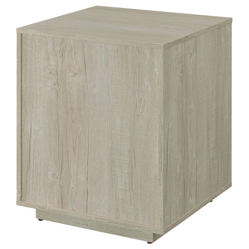 Loomis 3-drawer Home Office File Cabinet Whitewashed Grey - 805882