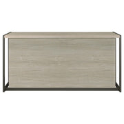 Loomis 60-inch 4-drawer Computer Desk Whitewashed Grey - 805881
