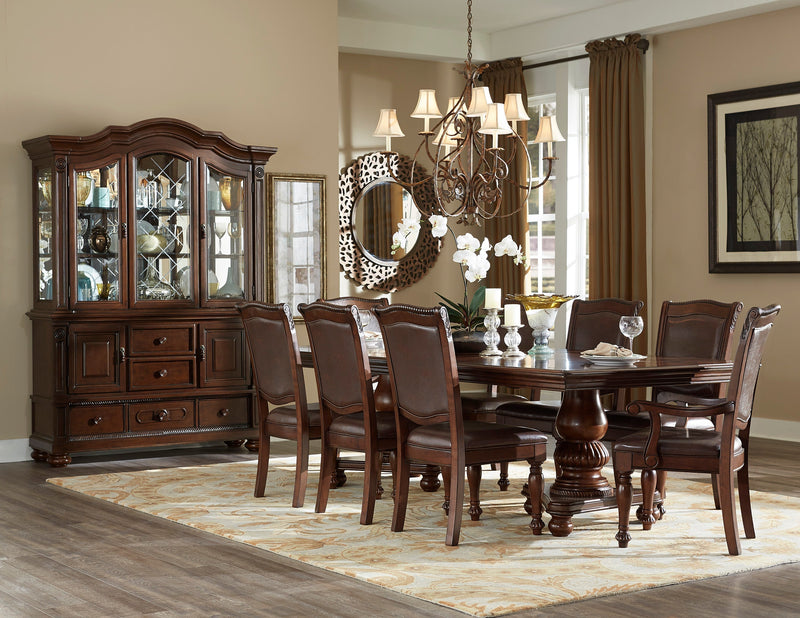 Lordsburg Brown Chery Extendable Dining Set - DMV FurnitureDining Room Set