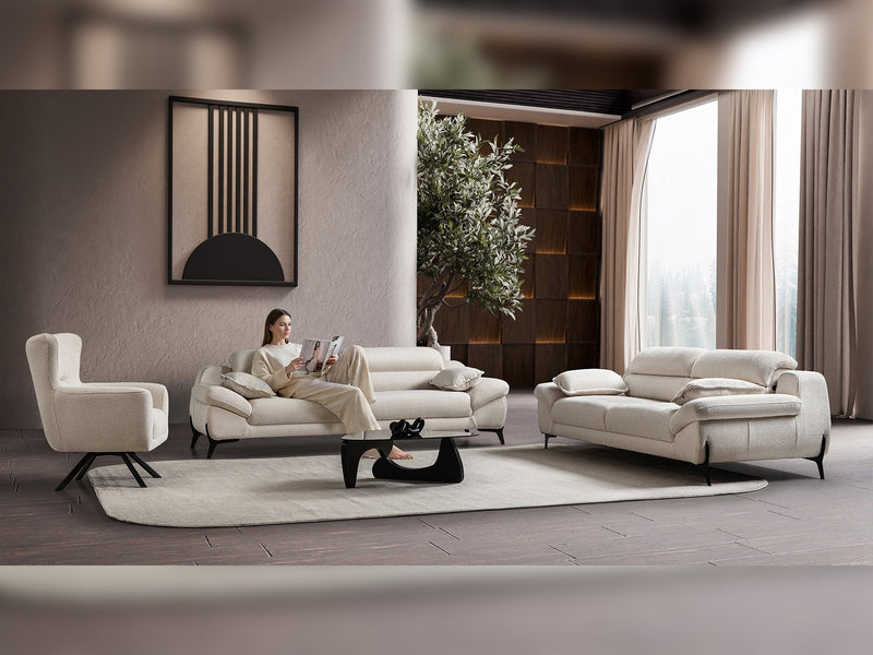 Lorenzo Convertible Loveseat in Grey - 200-ST-LOR-SOFT13-2