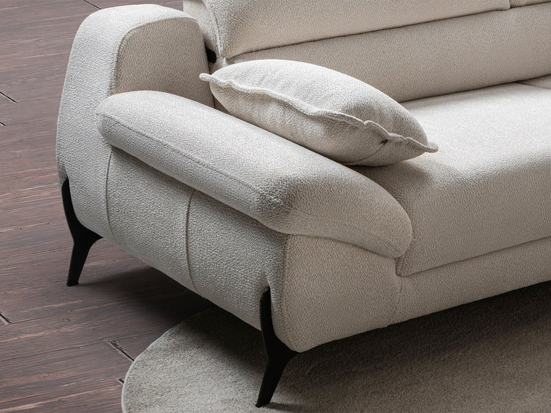 Lorenzo Convertible Loveseat in Grey - 200-ST-LOR-SOFT13-2