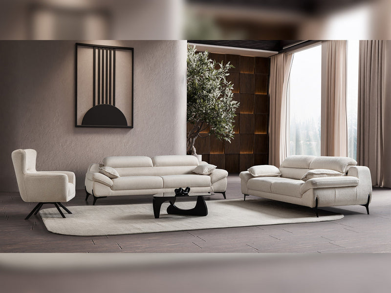 Lorenzo Convertible Sofa in Cream - 200-ST-LOR-SOFT01-3