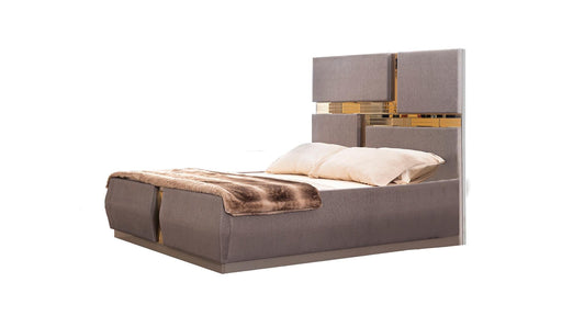 Lorenzo Queen Bed River Sand Gray - Lorenzo Queen Bed River Sand Gray