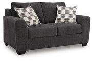 Loreo Ebony Loveseat - 6310135
