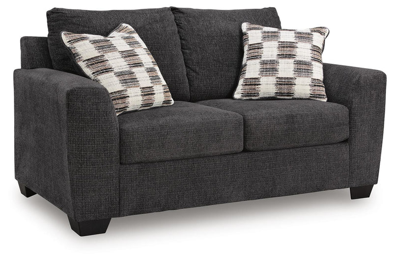 Loreo Ebony Loveseat - 6310135