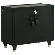 Lorient 4-piece California King Bedroom Set Black - 223161KW-S4B