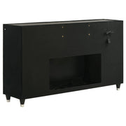 Lorient 4-piece California King Bedroom Set Black - 223161KW-S4B