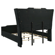 Lorient 4-piece Queen Bedroom Set Black - 223161Q-S4