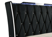 Lorient 4-piece Queen Bedroom Set Black - 223161Q-S4B