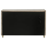 Lorient 8-drawer LED Bedroom Dresser Cabinet Ivory and Camel - 222663