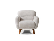 Loris Chair - Cream in Cream - 200-ST-LORI-ISTANBUL01-B