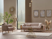 Lotus Chair Cream in Cream - 101-LOT-13553-B