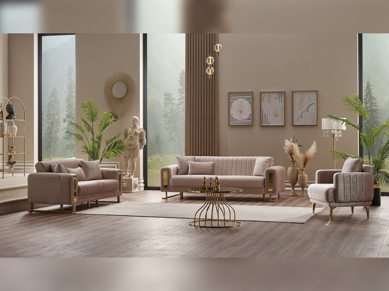 Lotus Chair Cream in Cream - 101-LOT-13553-B