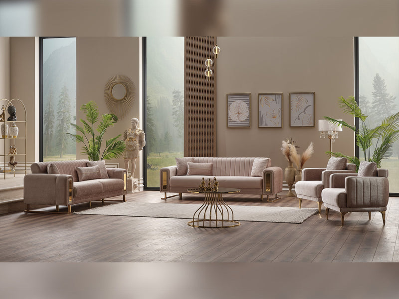 Lotus Chair Cream in Cream - 101-LOT-13553-B