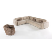 Lotus Sectional Sofa in Beige - 200-ZEN-LOT-BEI-S