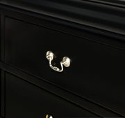 Louis Philip Black Chest - DMV FurnitureChest