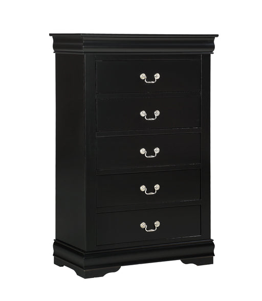 Louis Philip Black Chest - DMV FurnitureChest