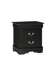 Louis Philip Black Nightstand - DMV FurnitureNightstand