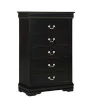 Louis Philip Black Sleigh Bedroom Set - DMV FurnitureBedroom Set