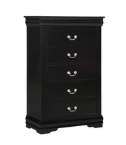  Louis Philip Black Sleigh Bedroom Set - DMV FurnitureBedroom Set