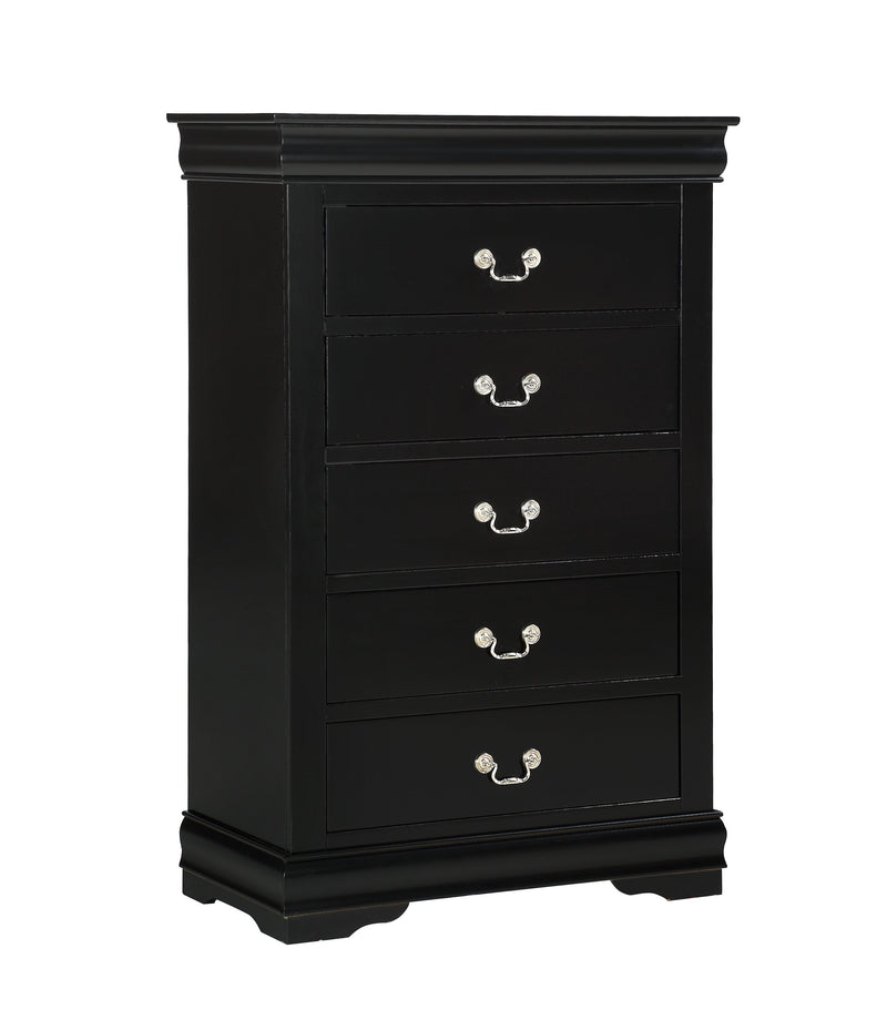 Louis Philip Black Sleigh Youth Bedroom Set - DMV FurnitureYouth Bedroom Set