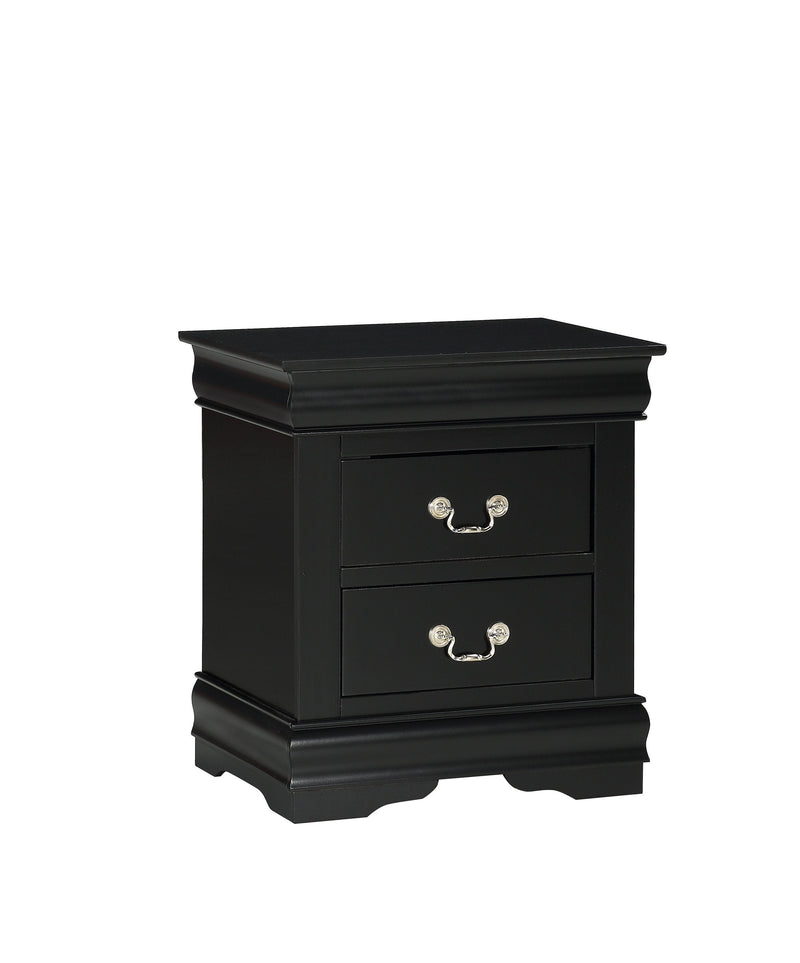  Louis Philip Black Youth Sleigh Bedroom Set - DMV FurnitureYouth Bedroom Set