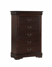  Louis Philip Cherry Sleigh Bedroom Set - DMV FurnitureBedroom Set