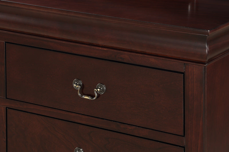 Louis Philip Cherry Sleigh Youth Bedroom Set - DMV FurnitureYouth Bedroom Set