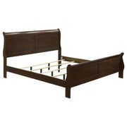 Louis Philippe 5-piece Eastern King Bedroom Set Cappuccino - 202411KE-S5