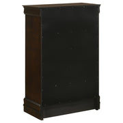 Louis Philippe 5-piece Full Bedroom Set Cappuccino - 202411F-S5