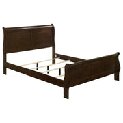 Louis Philippe 5-piece Full Bedroom Set Cappuccino - 202411F-S5
