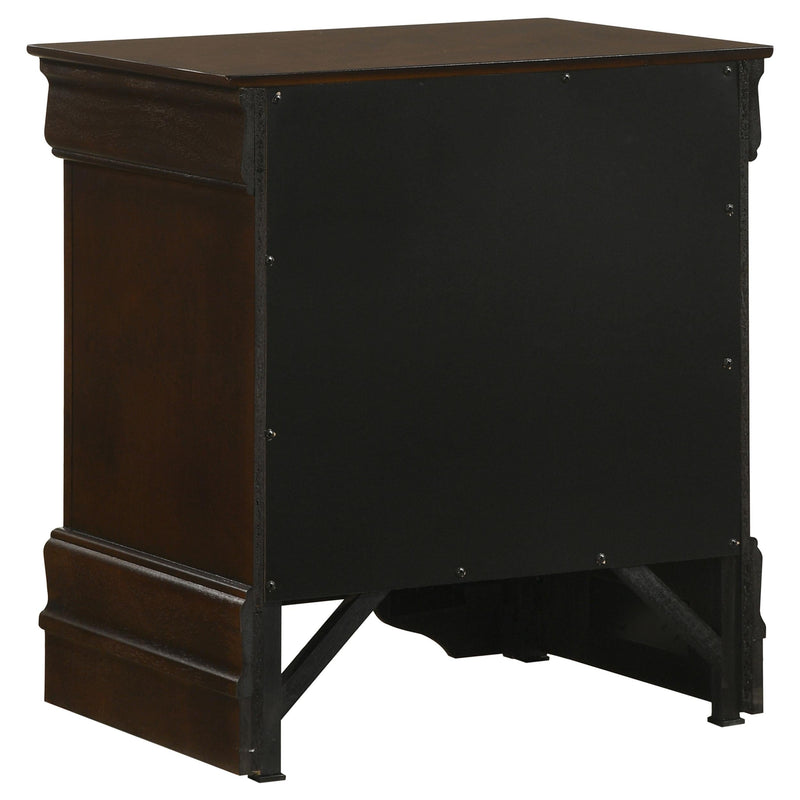 Louis Philippe 5-piece Full Bedroom Set Cappuccino - 202411F-S5