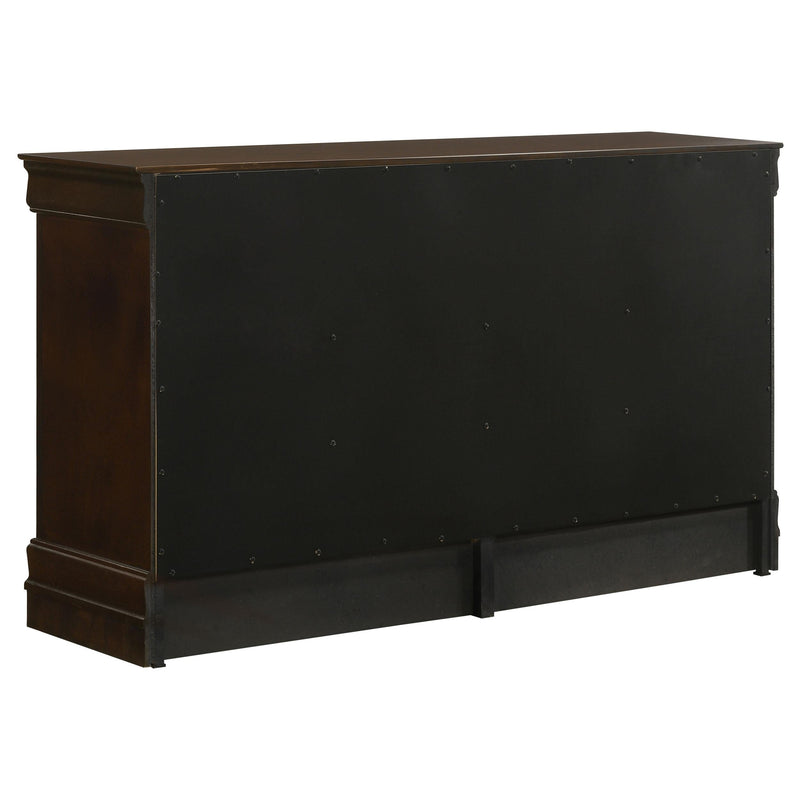 Louis Philippe 5-piece Twin Bedroom Set Cappuccino - 202411T-S5
