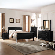 Louis Philippe EK Bed - 23727EK