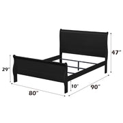 Louis Philippe EK Bed - 23727EK