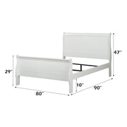Louis Philippe EK Bed - 23827EK